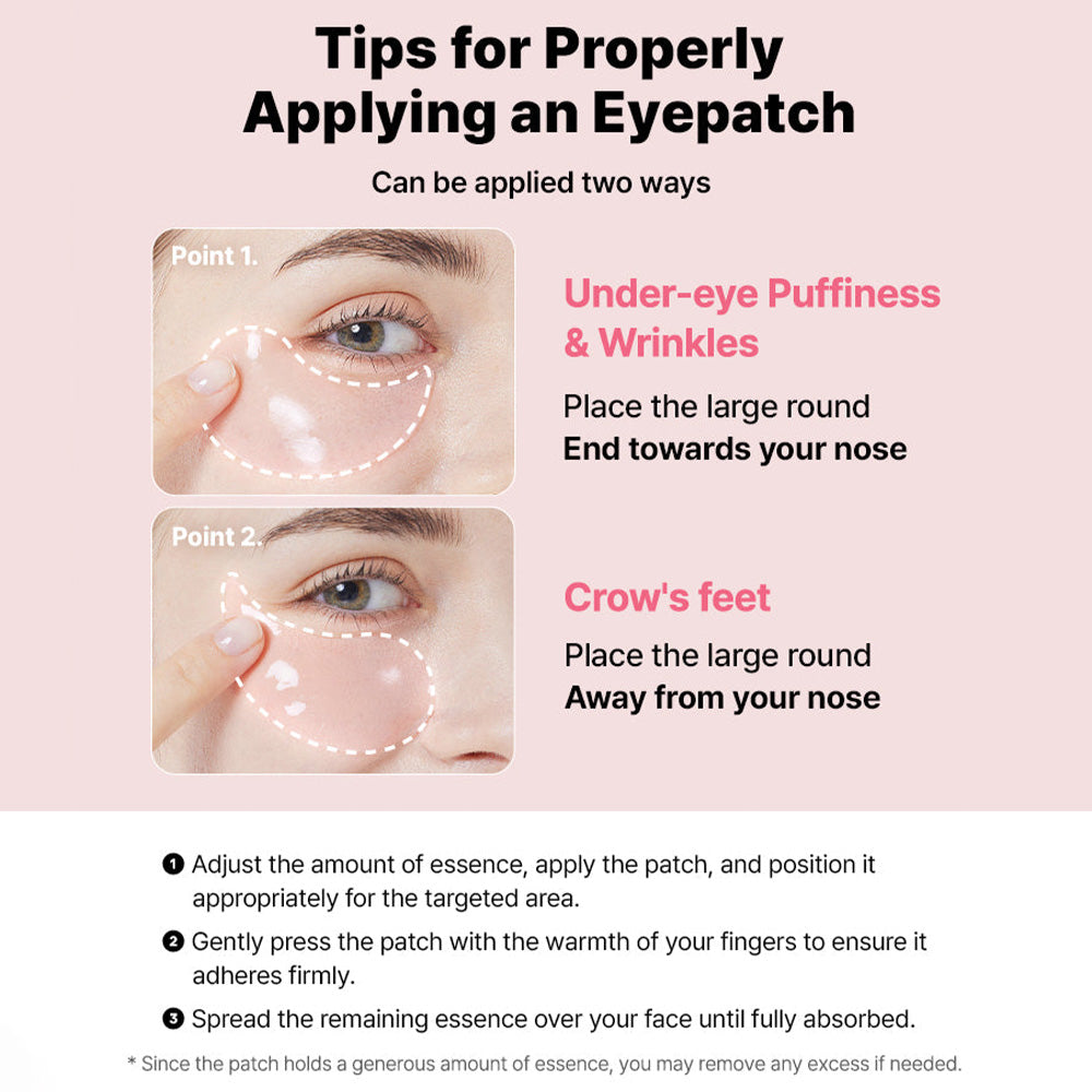 ✨ Exclusive limited-time offer-60%OFF ✨ The Peptide Collagen Hydrogel Eye Patch- 🔥 Free Shipping