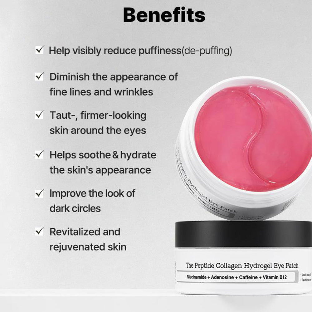 ✨ Exclusive limited-time offer-60%OFF ✨ The Peptide Collagen Hydrogel Eye Patch- 🔥 Free Shipping