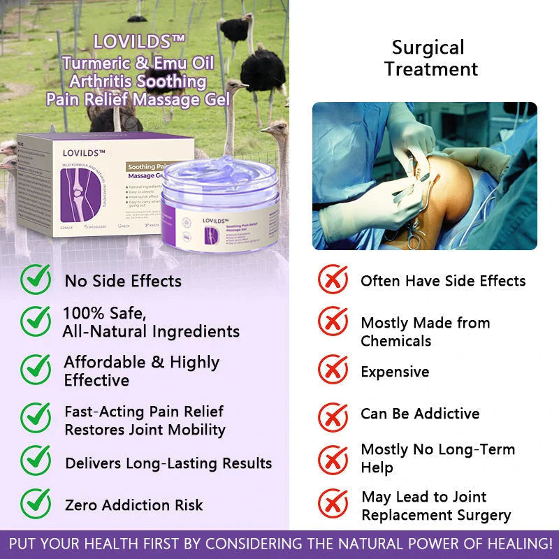 LOVILDS™ 🛡️𝐓𝐮𝐫𝐦𝐞𝐫𝐢𝐜 & 𝐄𝐦𝐮 𝐎𝐢𝐥 𝐀𝐫𝐭𝐡𝐫𝐢𝐭𝐢𝐬 𝐒𝐨𝐨𝐭𝐡𝐢𝐧𝐠 𝐏𝐚𝐢𝐧 𝐑𝐞𝐥𝐢𝐞𝐟 𝐌𝐚𝐬𝐬𝐚𝐠𝐞 𝐆𝐞𝐥 👨⚕️𝐀𝐦𝐞𝐫𝐢𝐜𝐚𝐧 𝐎𝐫𝐭𝐡𝐨𝐩𝐚𝐞𝐝𝐢𝐜𝐬 (𝐀𝐀𝐎𝐒) 𝐀𝐩𝐩𝐫𝐨𝐯𝐞𝐝💪⚡
