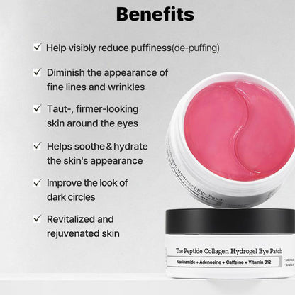 ✨ Exclusive limited-time offer-60%OFF ✨ The Peptide Collagen Hydrogel Eye Patch- 🔥 Free Shipping
